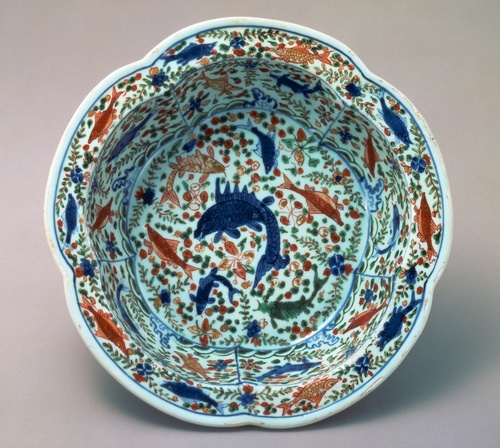 中国古美術⁄三彩蛸唐草文様執壺⁄唐代⁄ 中国