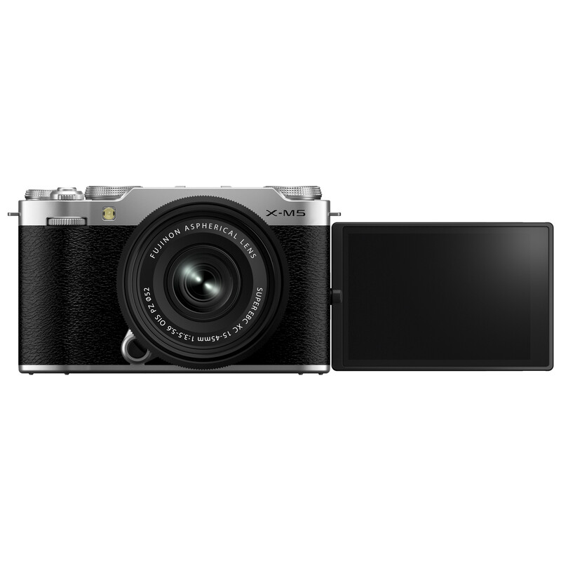 富士フイルム FUJIFILM X-M5 XC15-45mmレンズキット シルバー 新品
