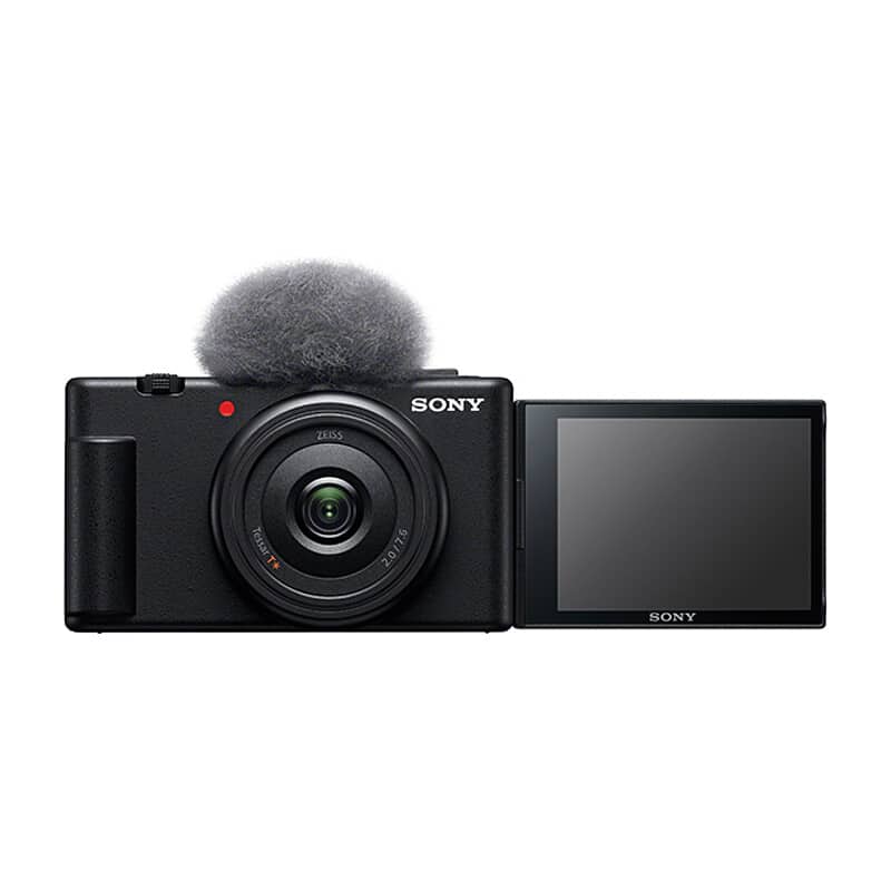 SONY VLOGCAM ZV-1F ブラック 新品｜フジヤカメラ