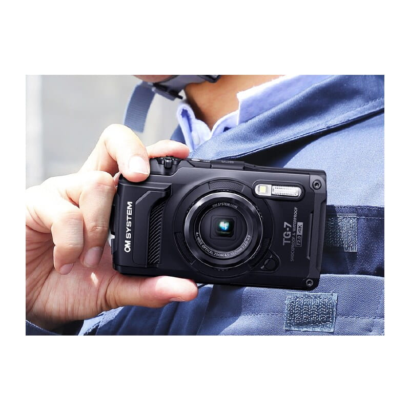 OLYMPUS／OM SYSTEM Tough TG-7 ブラック 新品｜フジヤカメラ
