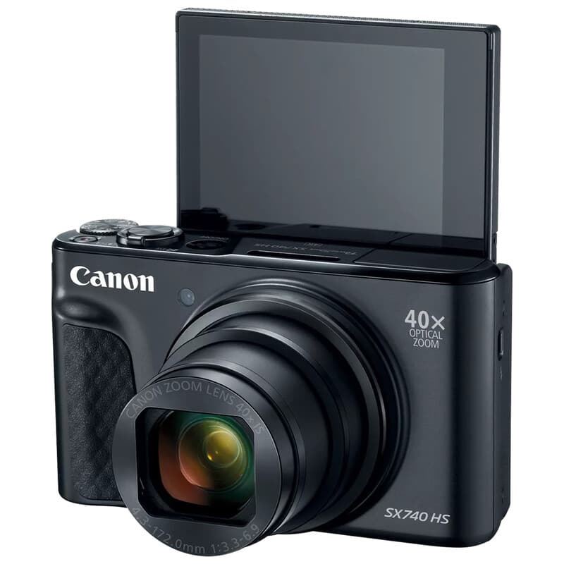 Canon PowerShot SX740 HS ブラック 新品｜フジヤカメラ