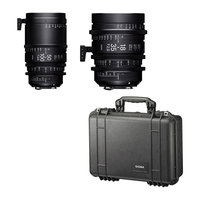 SIGMA High Speed Zoom Line 18-35mm & 50-100mm T2 ソニーEマウント
