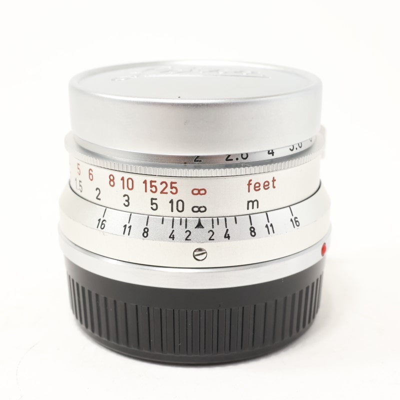 Leica ズミクロン M 35mm F2 シルバー カナダ 8枚玉 中古
