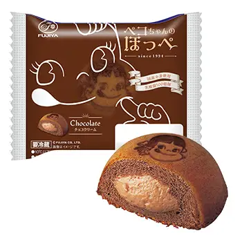 ペコちゃんのほっぺ（チョコクリーム） | デイリースイーツ（おやつ