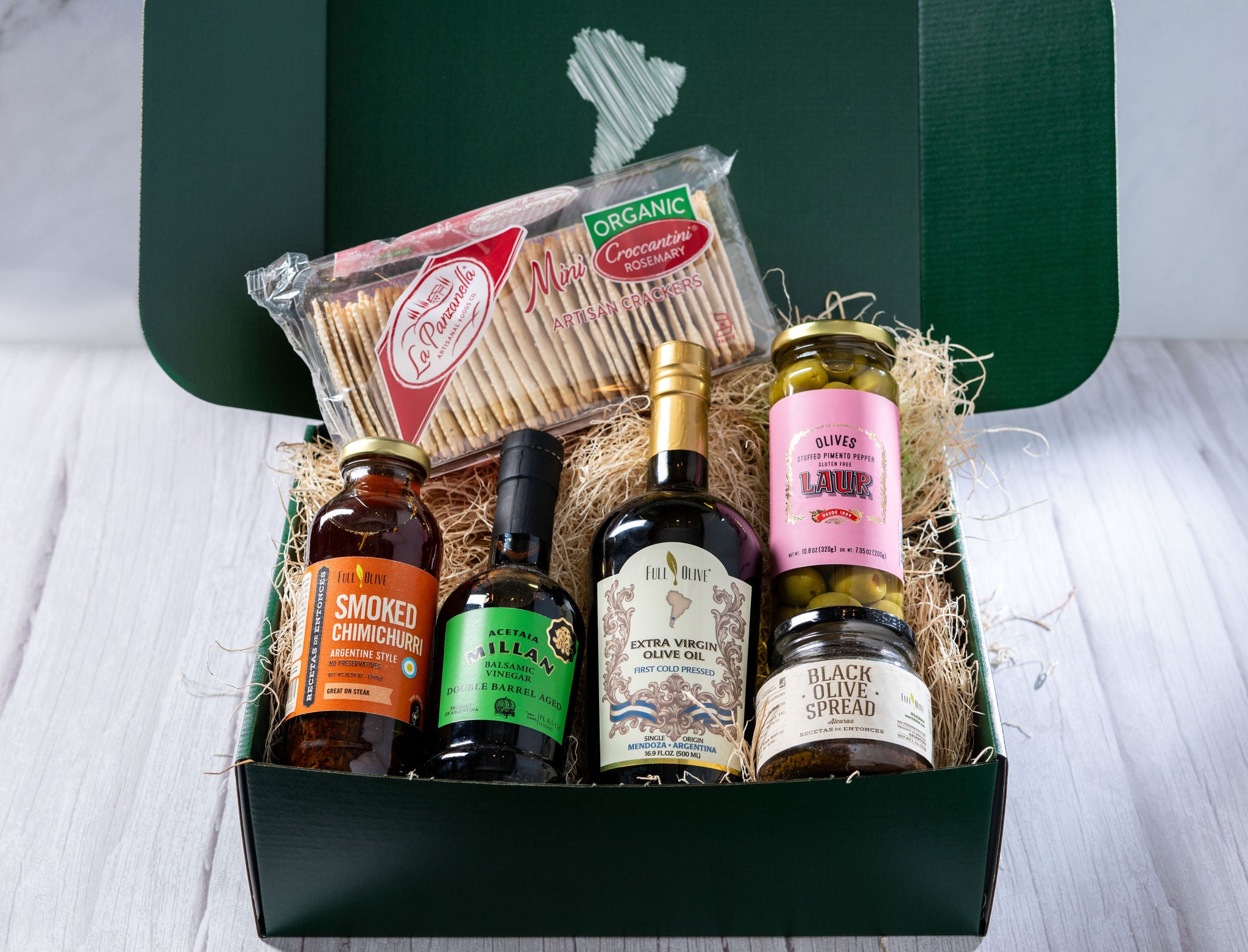 The 'Gourmet Picnic' Gift Box – Full Olive