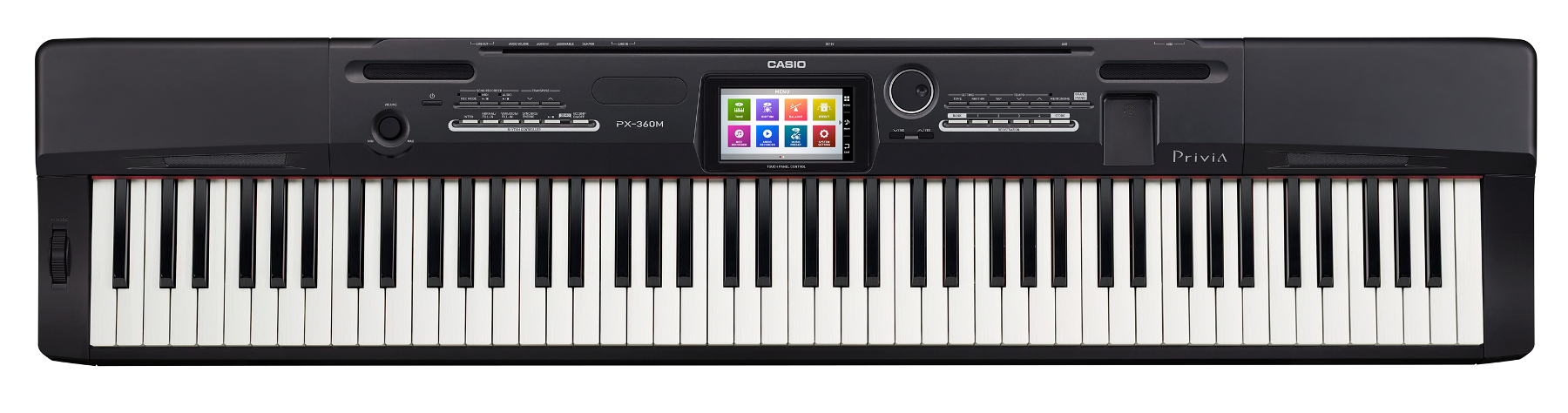 Casio PX360BK Privia Series 88-Key Digital Piano with Tri-Sensor