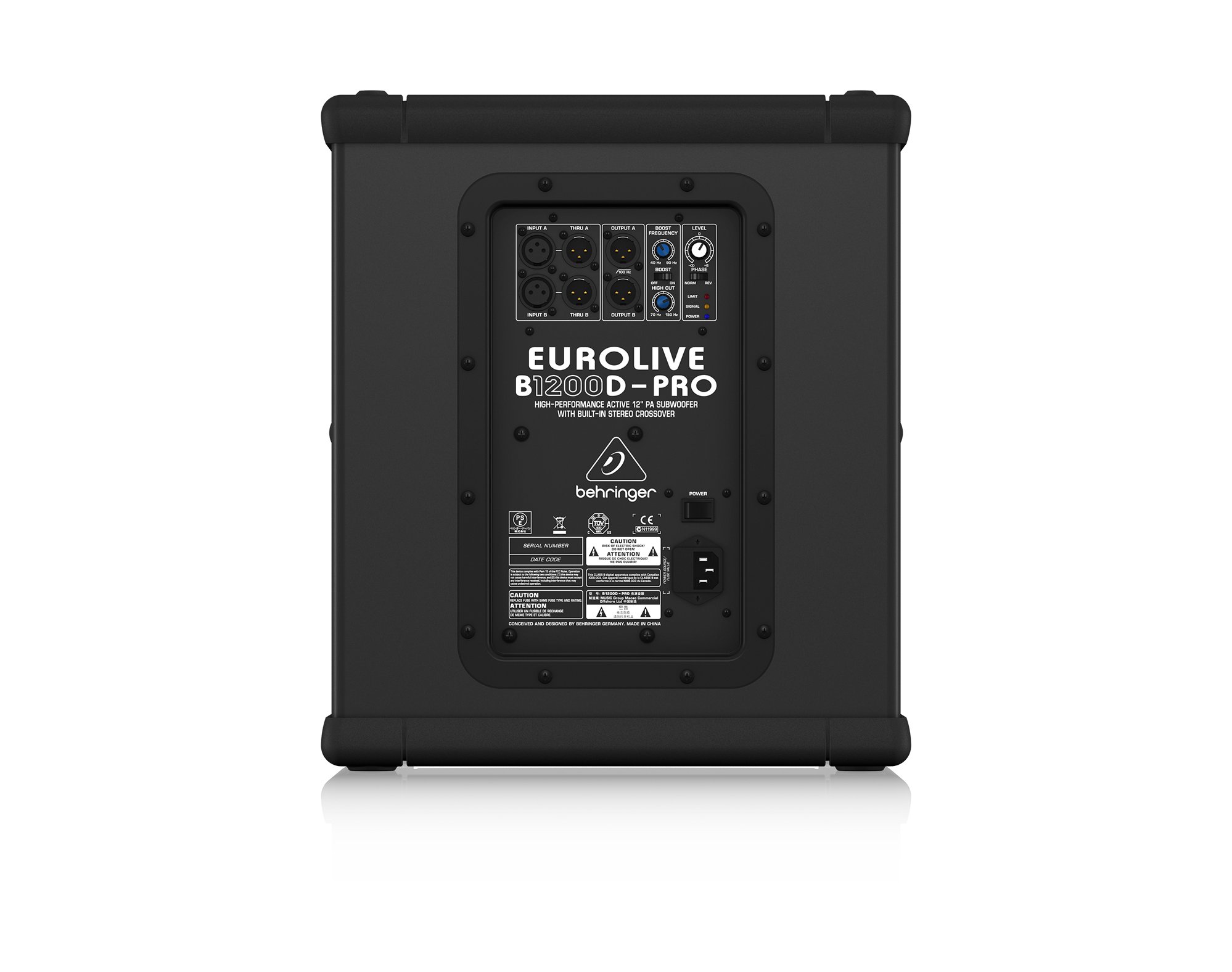 Behringer EUROLIVE B1200D-PRO 500 W High Performance 12
