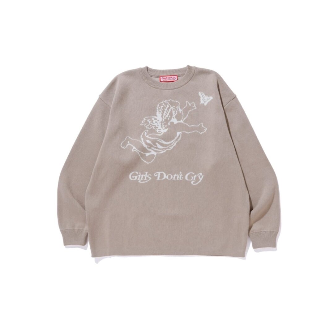 Girls Don't Cry グリーンニット M Girls Don't Cry Angel Knit Green