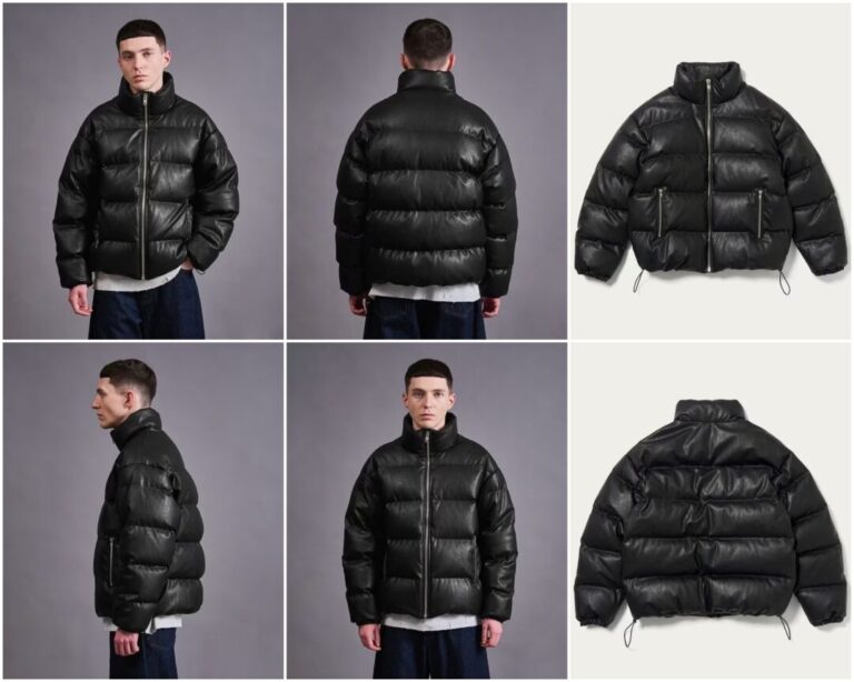 monkey time レザーライク ダウン ジャケットが発売 (モンキータイム