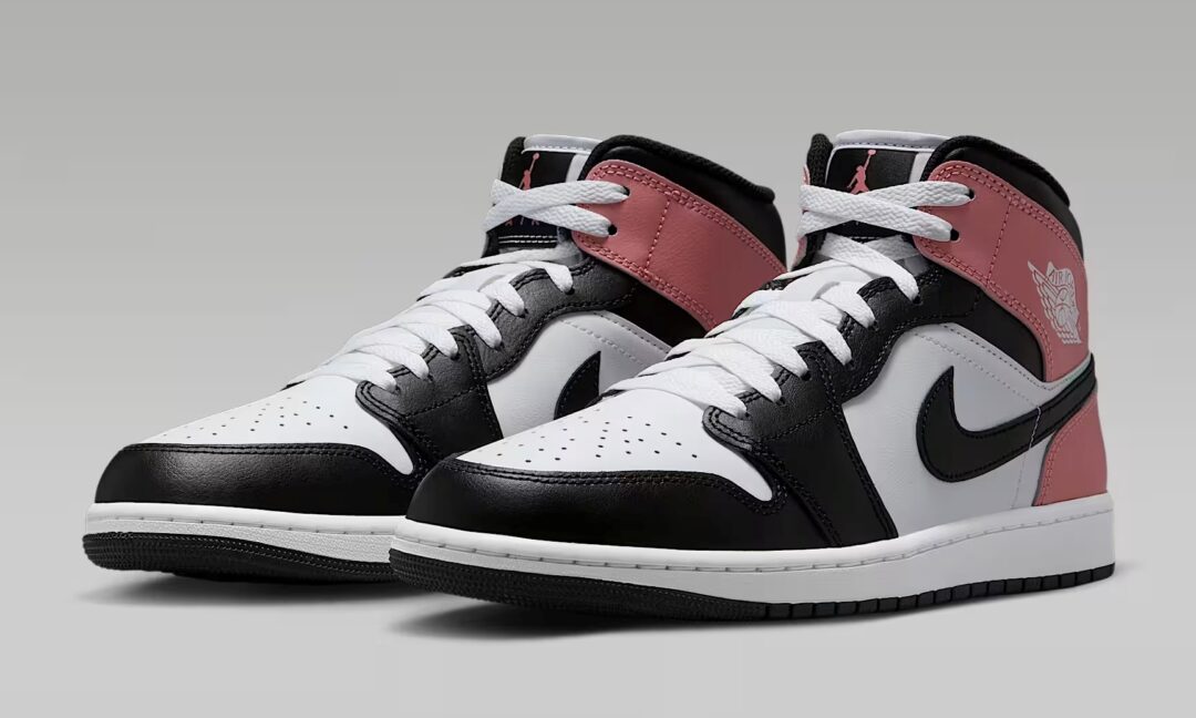 2025年 5/9 発売】NIKE AIR JORDAN 1 MID “White/Rust Pink/Black