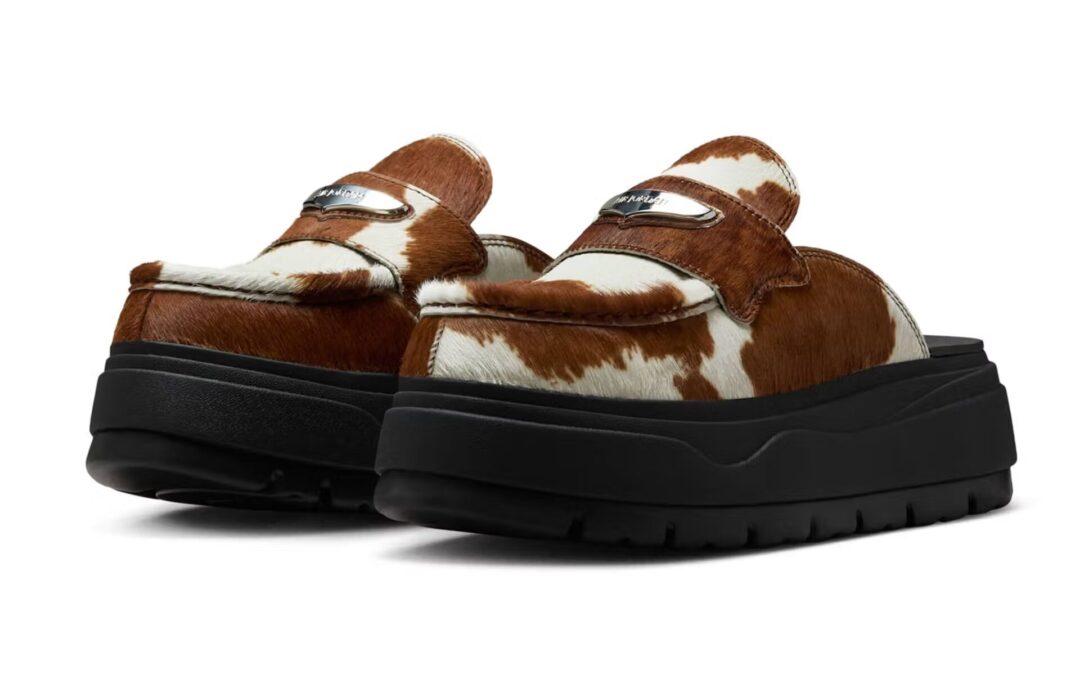 2025年 8/1 発売】NIKE W AIR JORDAN Loafer Mule “Cow Print” (ナイキ