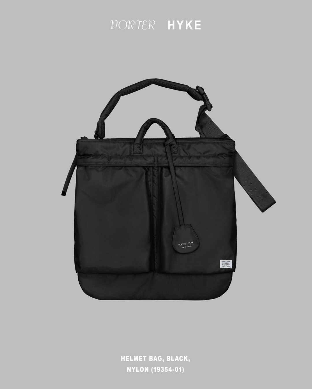 HYKE × PORTER 2025 FW コラボアイテムが2025年 12/12 発売 (ハイク