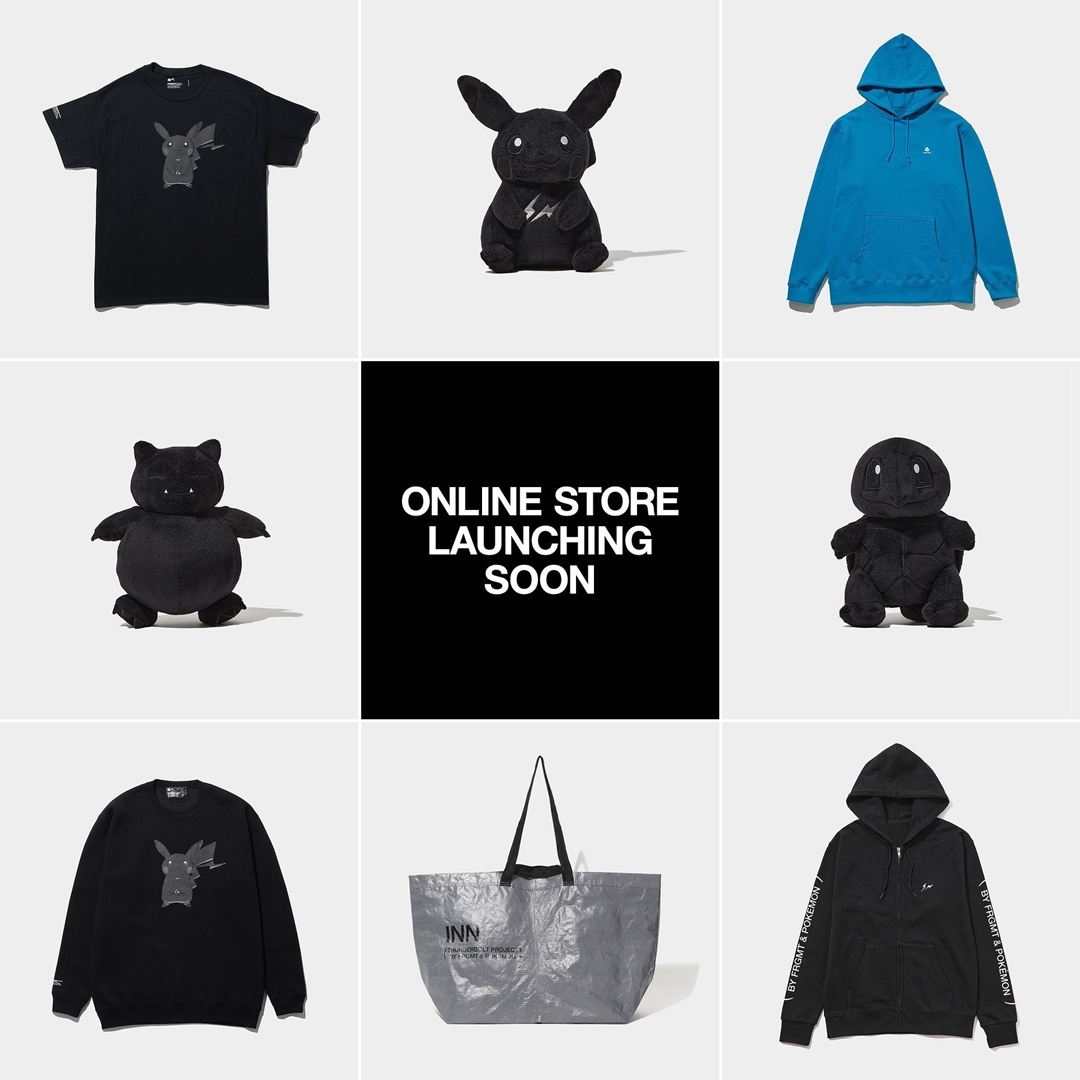 ポケモン × 藤原ヒロシ フラグメント「INN THUNDERBOLT PROJECT BY