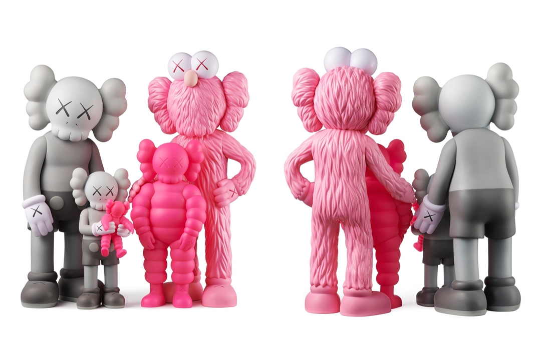 KAWS “FAMILY/Grey/Pink”が海外2/14 (2/15 02:00) 発売 (カウズ