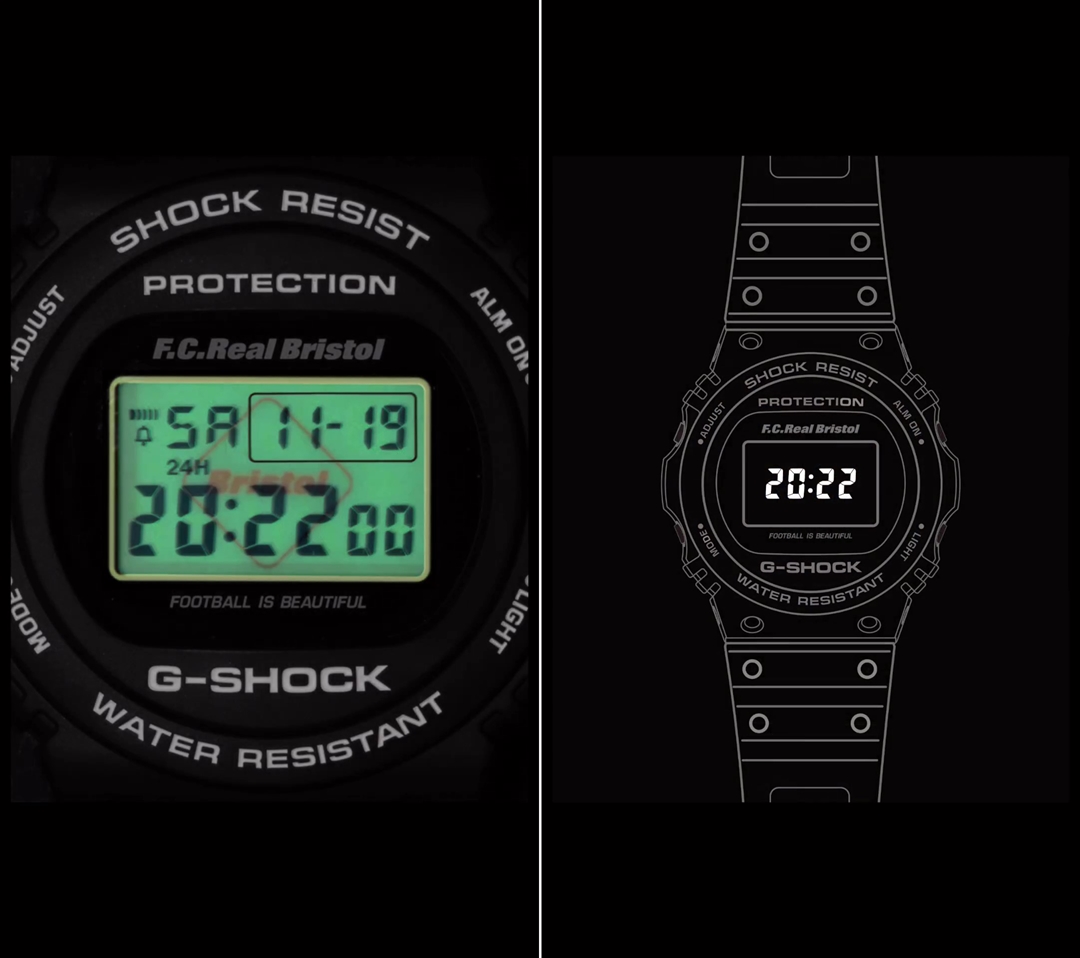 11/19 発売！F.C.R.B. × G-SHOCK コラボ (F.C. レアル ブリストル F.C.
