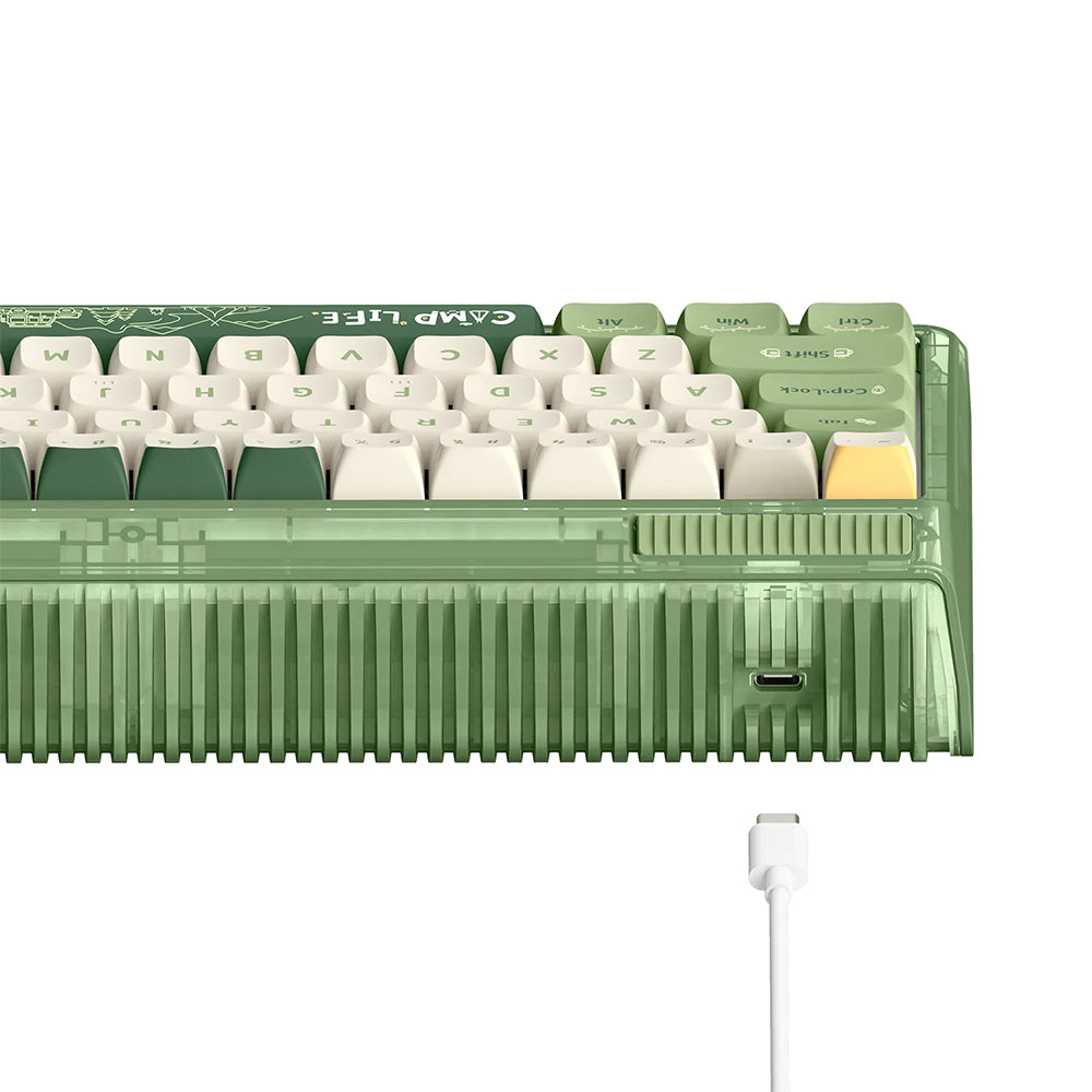 iQunix OG80 メカニカルキーボード 有線 無線 US配列 75%サイズ