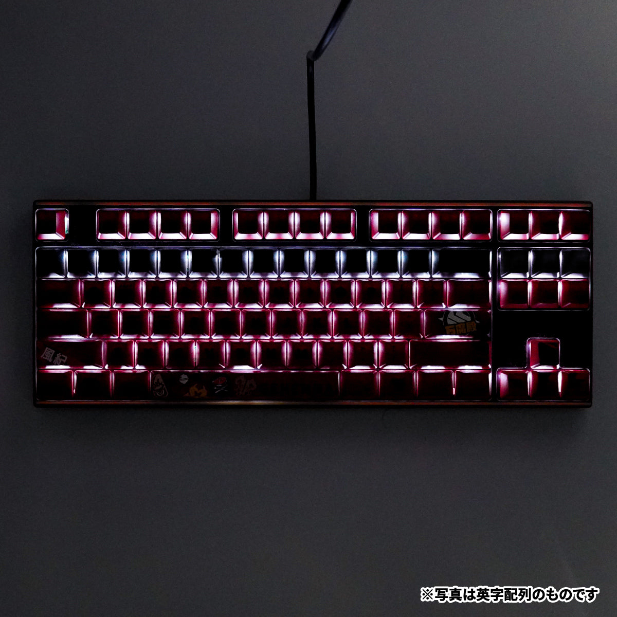 ふもコレ×ブルーアーカイブ キーボード ゲヘナ学園 日本語配列｜ふも