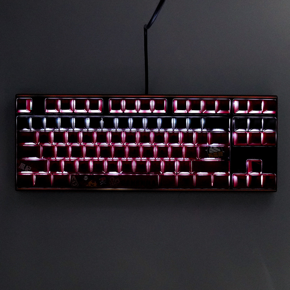 ふもコレ×ブルーアーカイブ キーボード ゲヘナ学園 英語配列｜ふもコレ