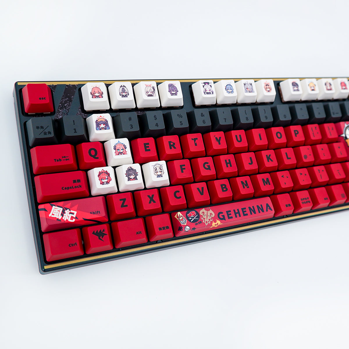 ふもコレ×ブルーアーカイブ キーキャップセット ゲヘナ学園 D｜ふも