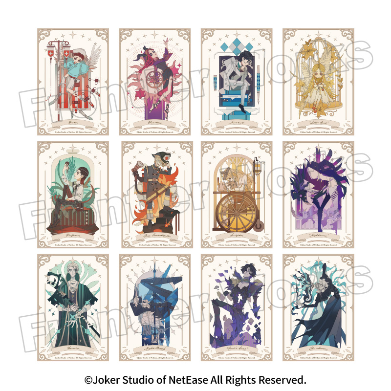 Identity V アートコレクション トレーディングスクエア缶バッジ Vol.3