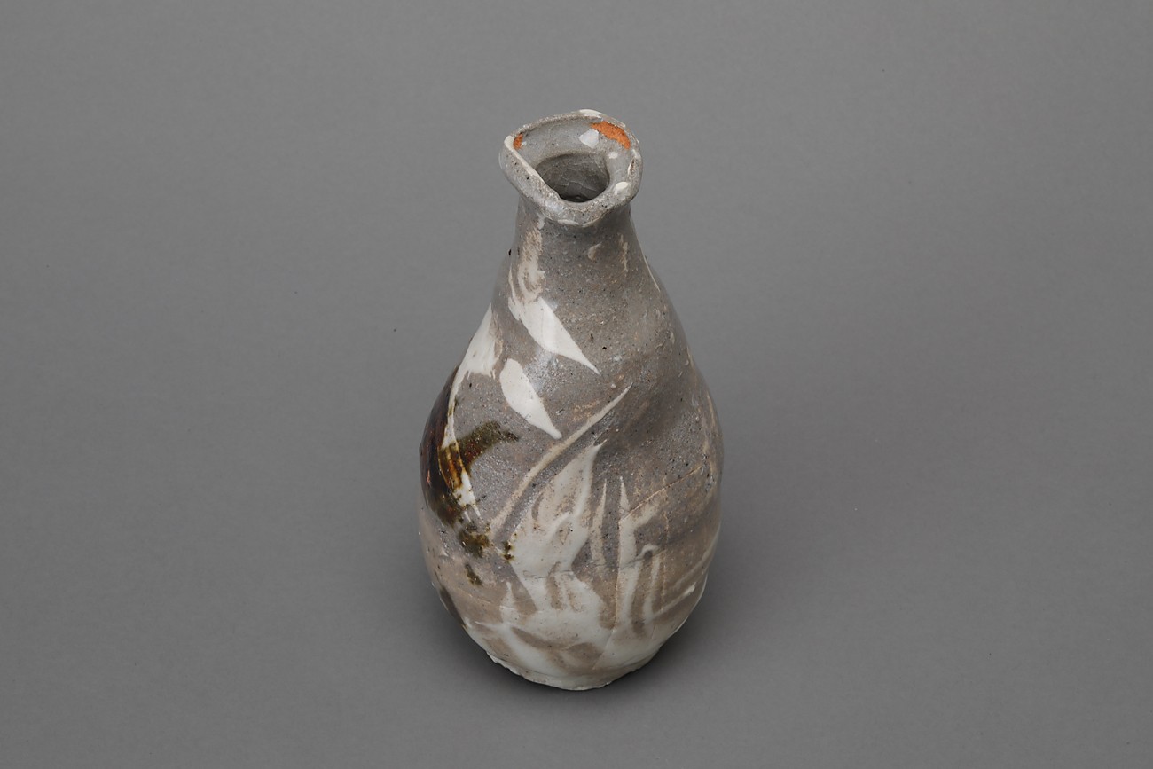 人気作家☆鯉江明【父＆師：鯉江良二】常滑天竺手荒土鉄碗A 人気作家