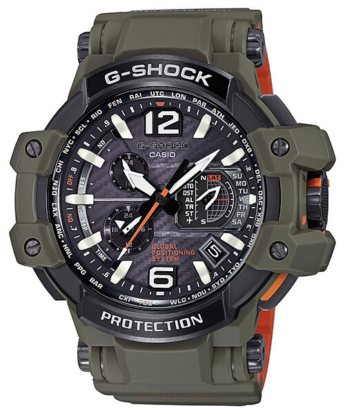 G-Shock Master In Olive Drab Gravitymaster Aviation Series - G