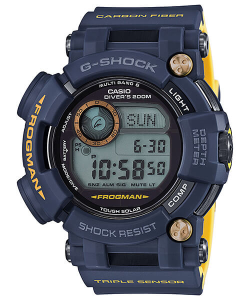 G-Shock Frogman GWF-D1000 with Depth Gauge and Compass - G-Central