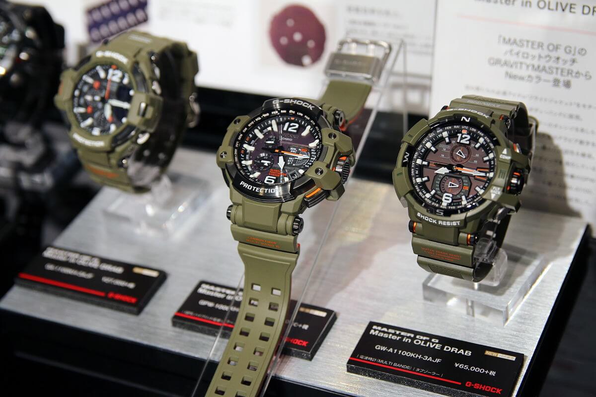 G-Shock Master In Olive Drab Gravitymaster Aviation Series - G