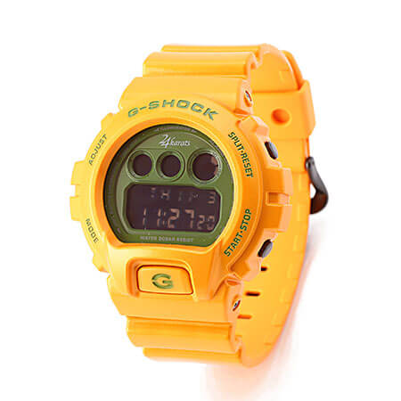 Clear G-Shock DW-6900 The Rampage collaboration for 24karats 15th