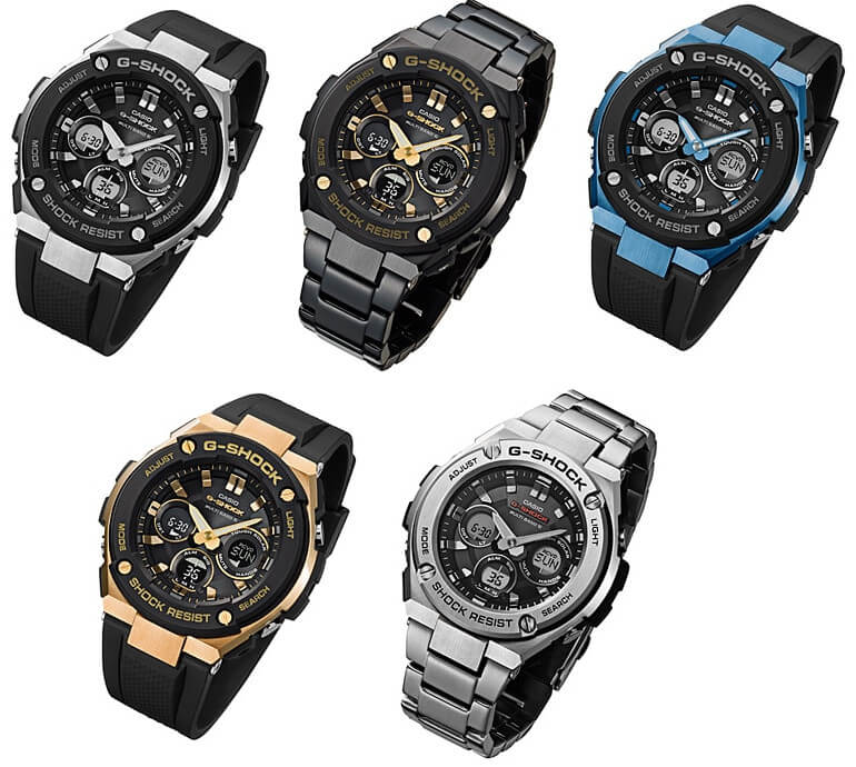 G-Shock G-STEEL 300 Series: Smaller Mid-Size Analog-Digital - G