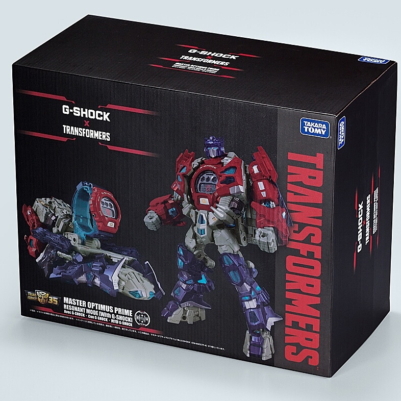 Transformers x G-Shock DW-6900TF-SET Master Optimus Prime for 35th