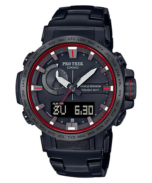 Pro Trek Firefall Series: PRW-30YT-1, PRW-50YT-1, PRW-60YT-1 with