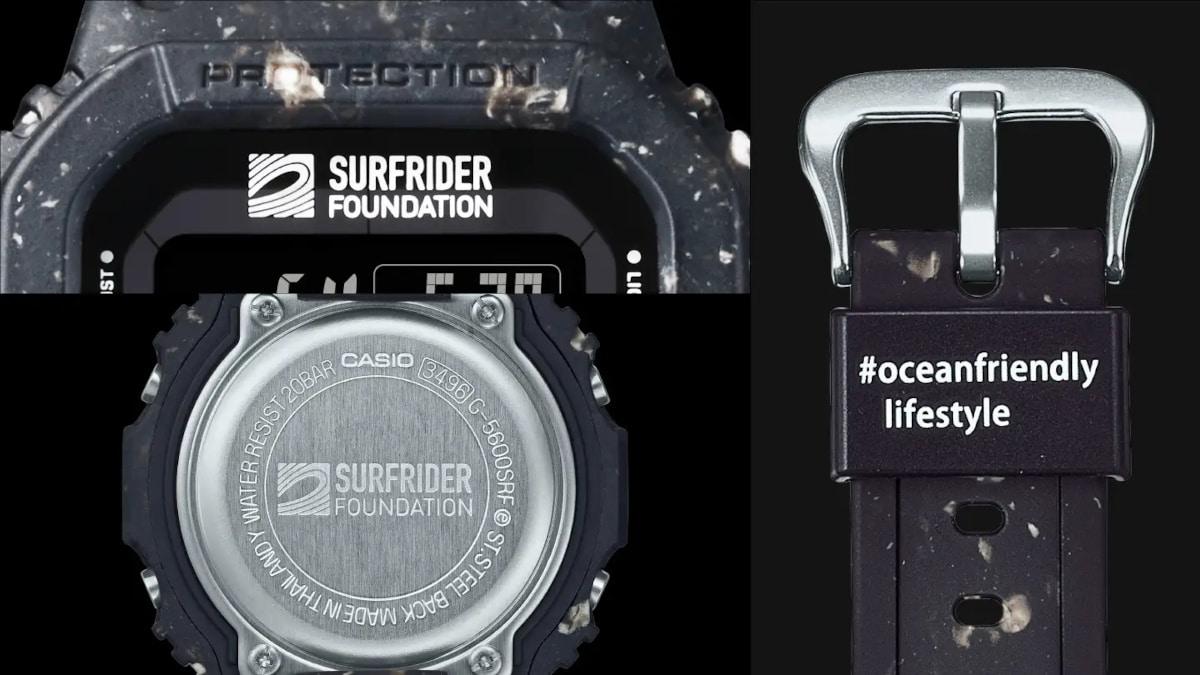 Surfrider Foundation collaboration returns with solar G-Shock G