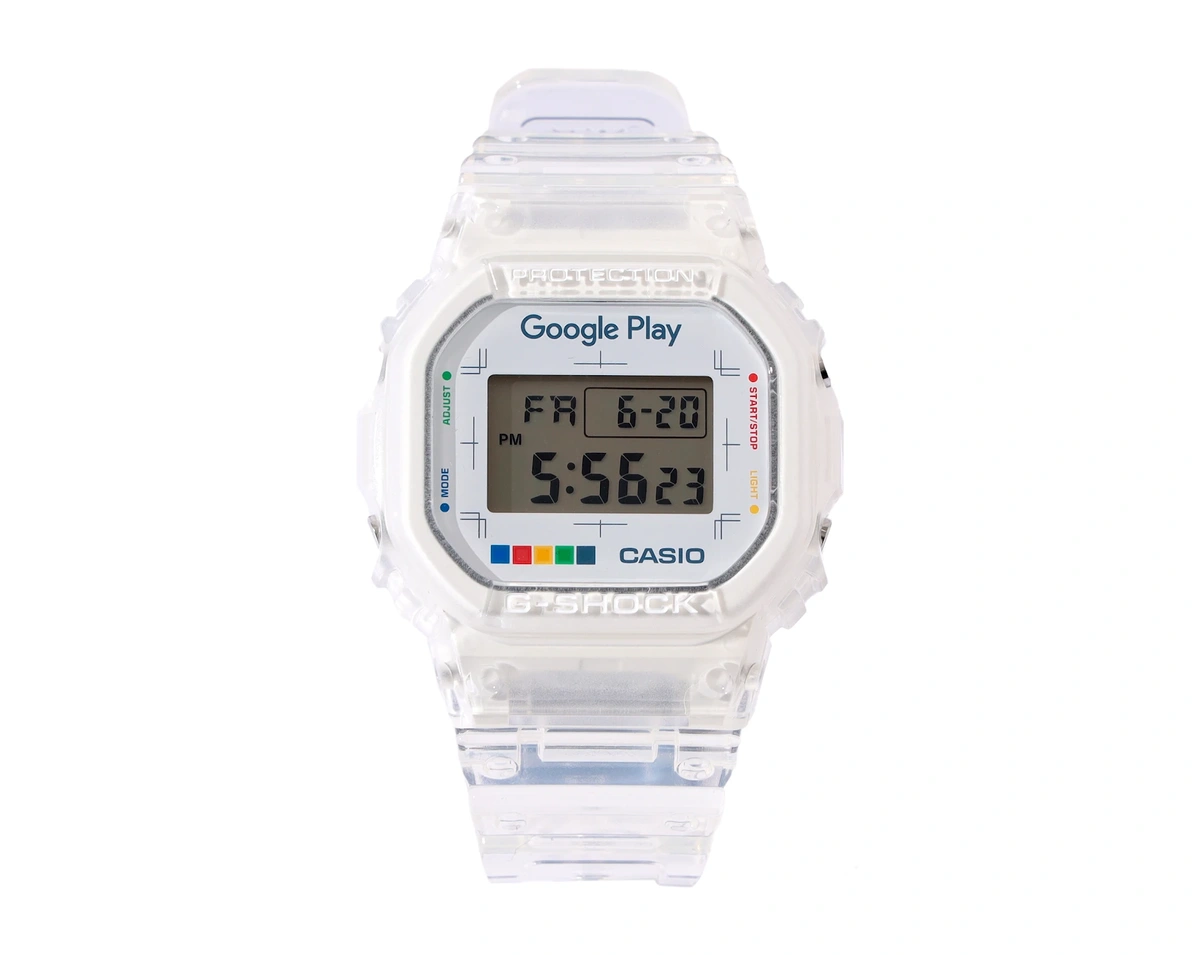 500本限定当選品】Google Play × G-SHOCKコラボ腕時計 500本限定当選品