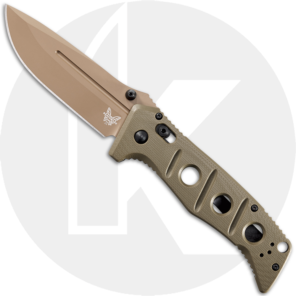 Benchmade Adamas 275FE-2 Knife - Shane Sibert - Flat Earth CruWear