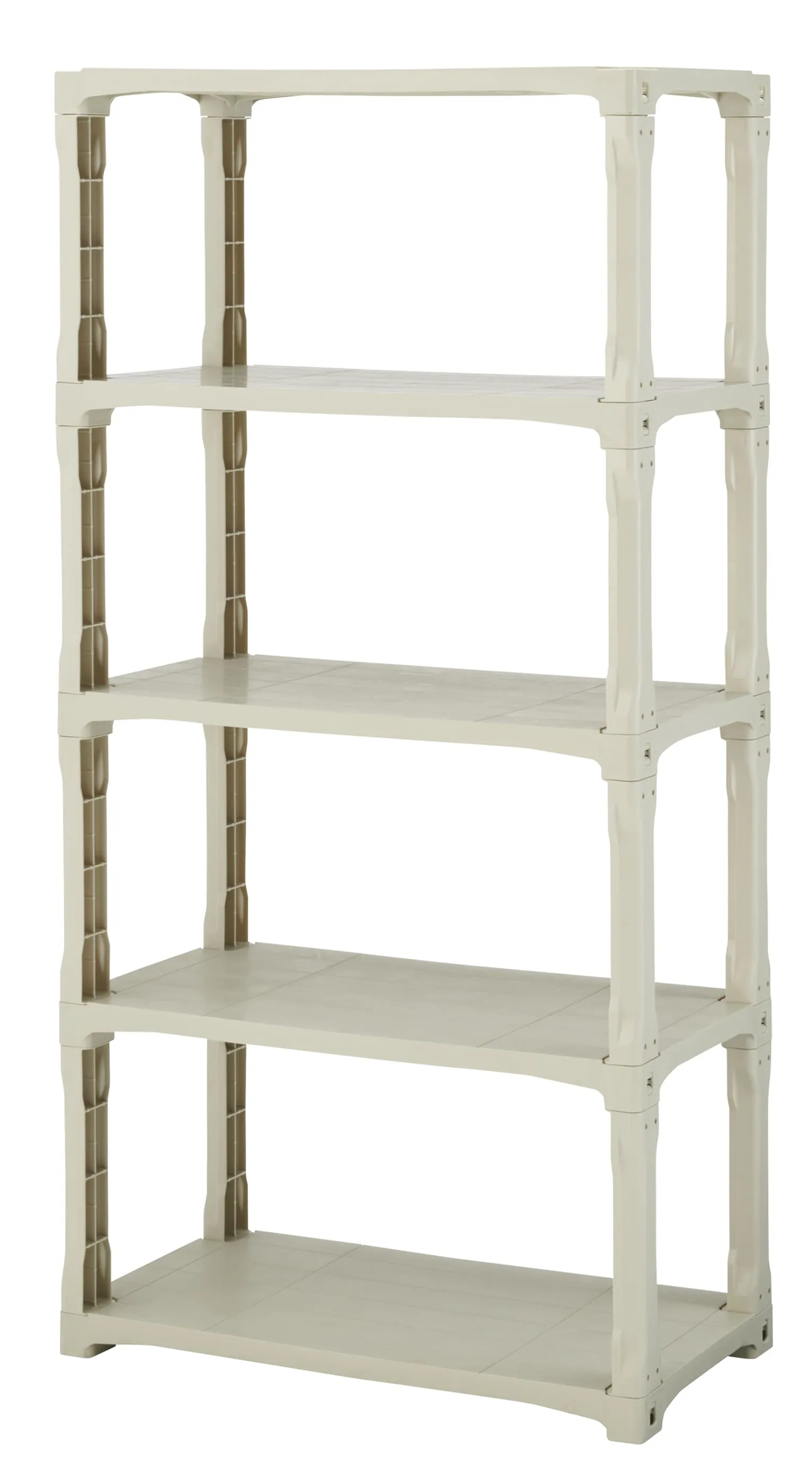 プラスチックラックW900×D450×H1800｜コーユーレンティア｜事務用品