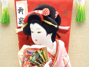 羽子板 / 匠一好 / 壁掛け 13号 （金襴） – 人形の鯉徳 オンラインショップ