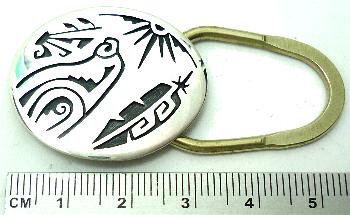 ホピ族のキーホルダー インディアンジュエリー キーリング