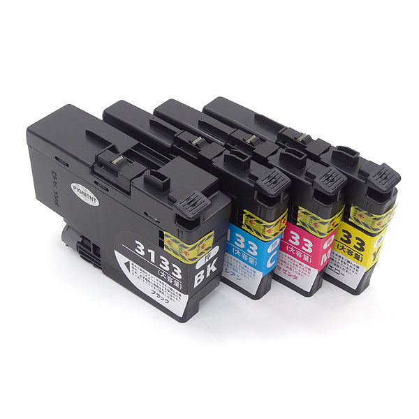 おまけ1個選べる LC3133-4PK ブラザー用 LC3133 互換インク