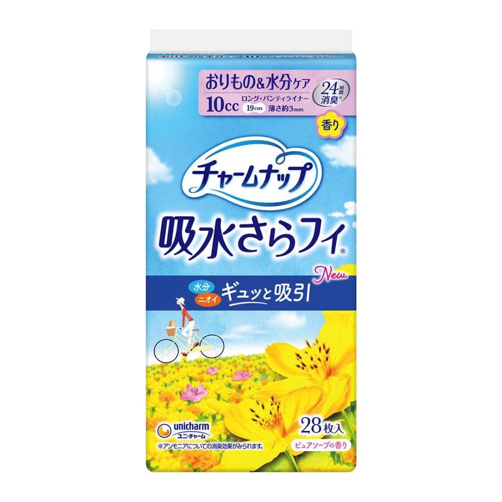 ユニ・チャーム チャームナップ 吸水さらフィ 女性用 70cc 長時間