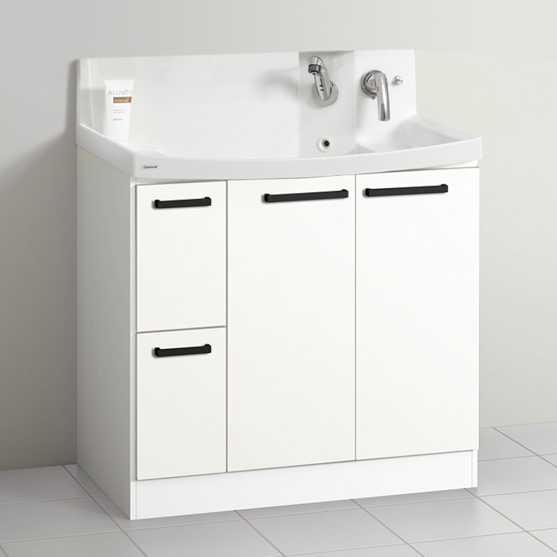 クリナップ 洗面台 ファンシオ 間口900mm 高さ800mm 引出し