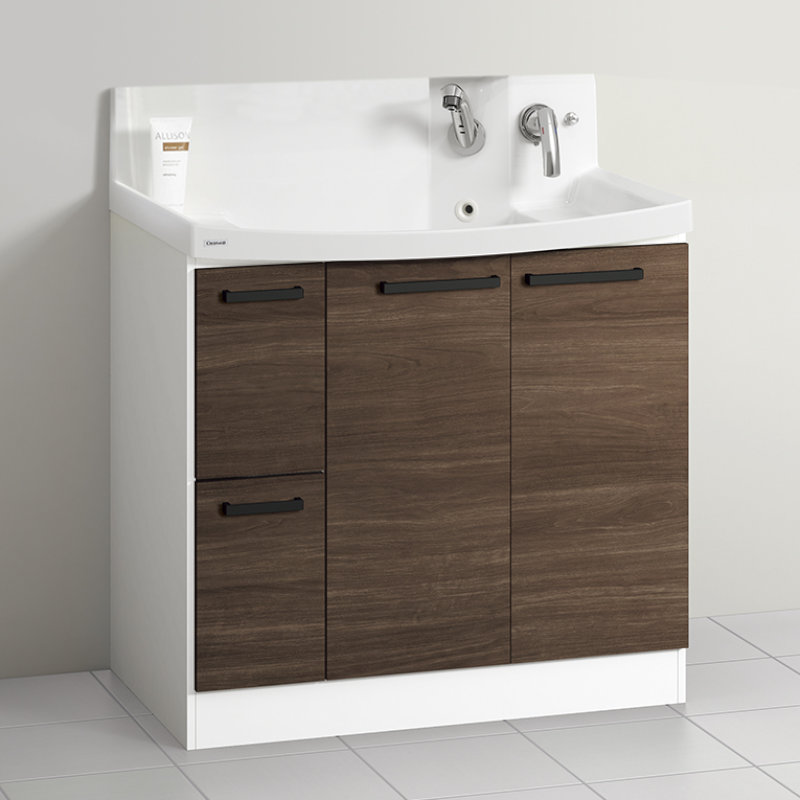 クリナップ 洗面台 ファンシオ 間口900mm 高さ800mm 引出し