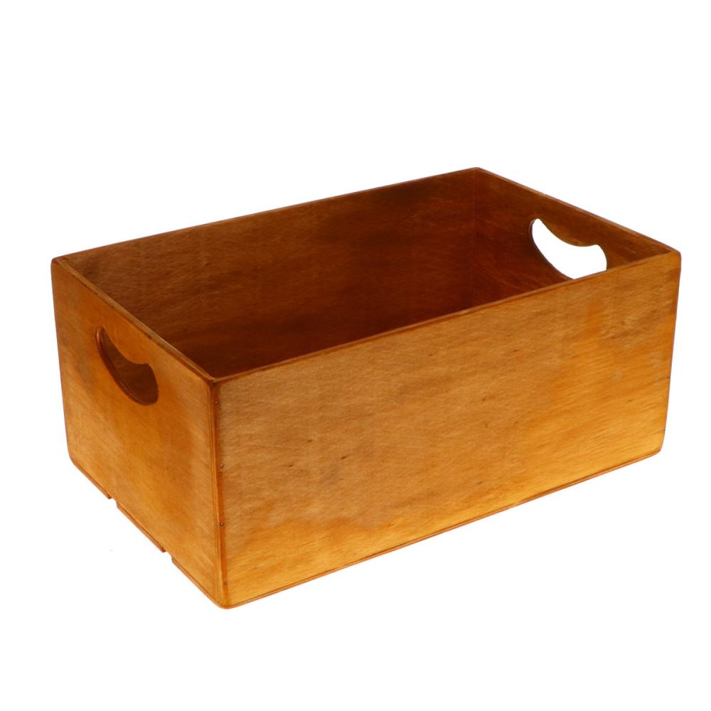 Breezy Green 木製ボックス ブラウン L の通販