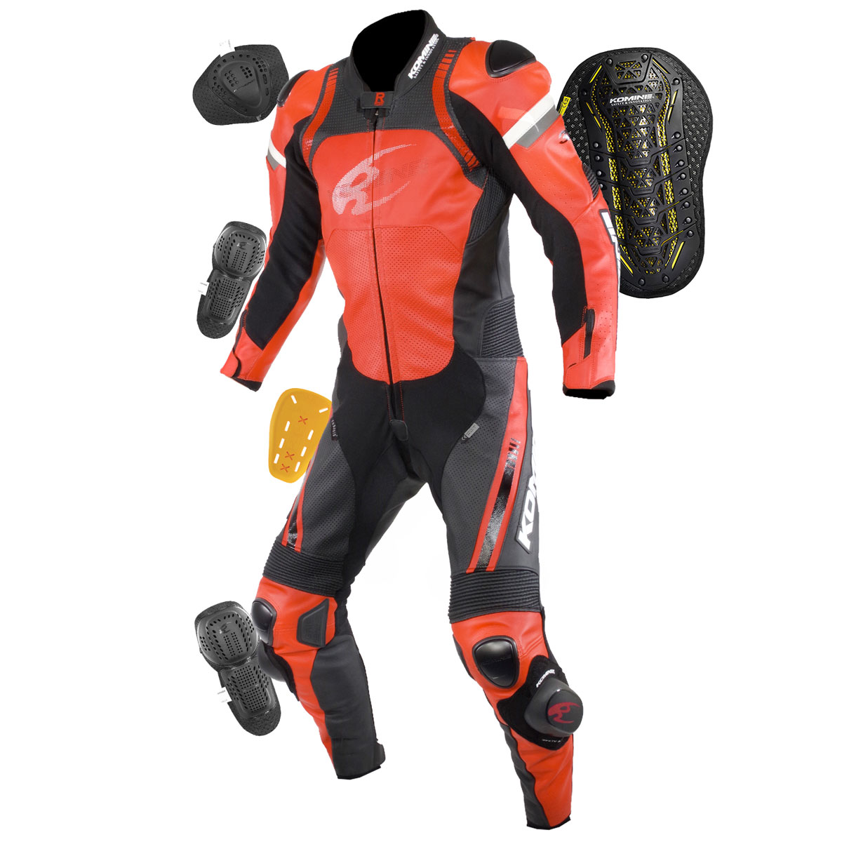 コミネ公式】S-53 レーシングレザースーツ | KOMINE | KOMINE Online Store