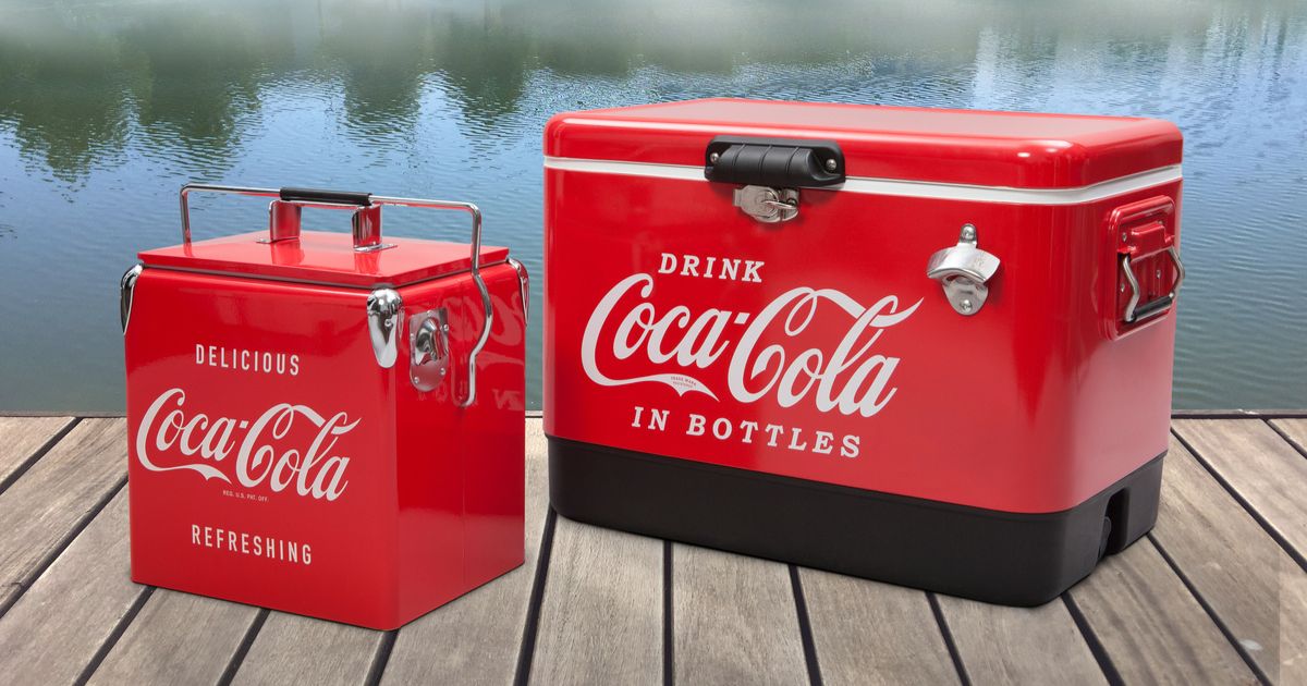 Keep Cool All Summer Long with Coca-Cola Coolers and Ice Chests