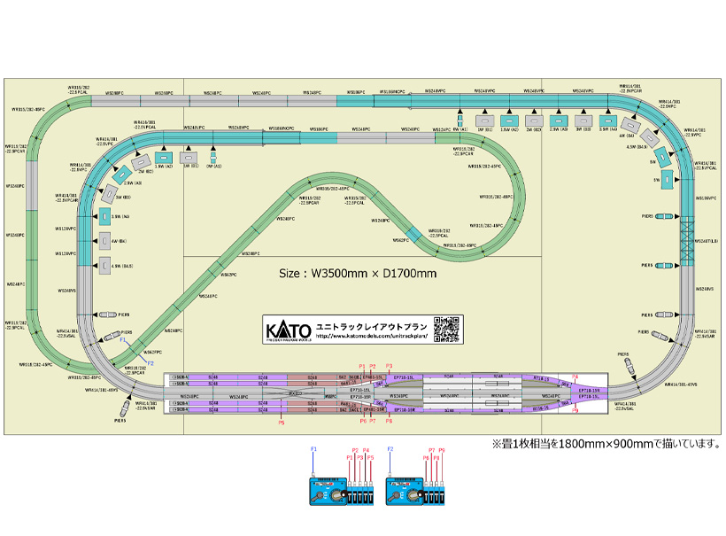 KATO鉄道模型ホームページ | ユニトラック レイアウトプラン特集