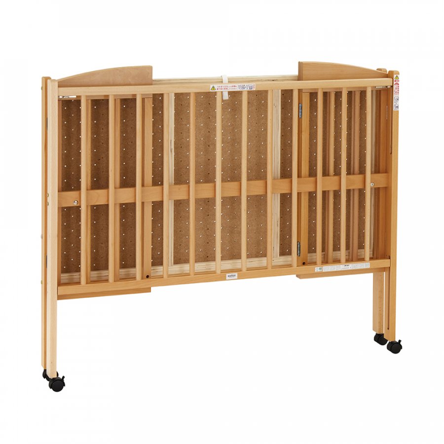 日本製 折りたたみベビーベッド ハイタイプ （ナチュラル）」について