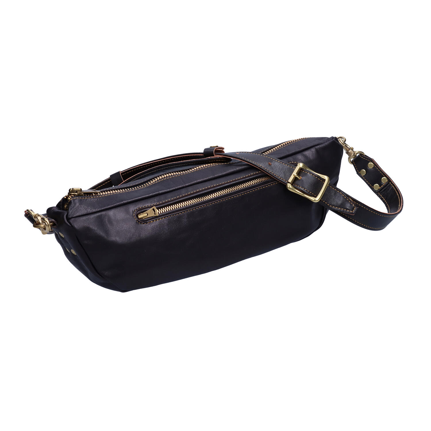 新喜皮革 ホースハイド 斜めがけ ボディバッグ | 合同会社 ガムアママ