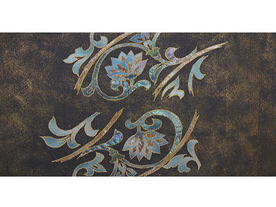 花唐草模様螺鈿錦本金本袋帯 川島織物製(D76260Lv) 特選きもの・帯紹介