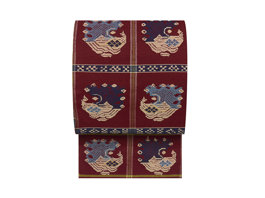 甲比丹孔雀」本袋帯 龍村平蔵製(s20_8520Rt) 特選きもの・帯紹介